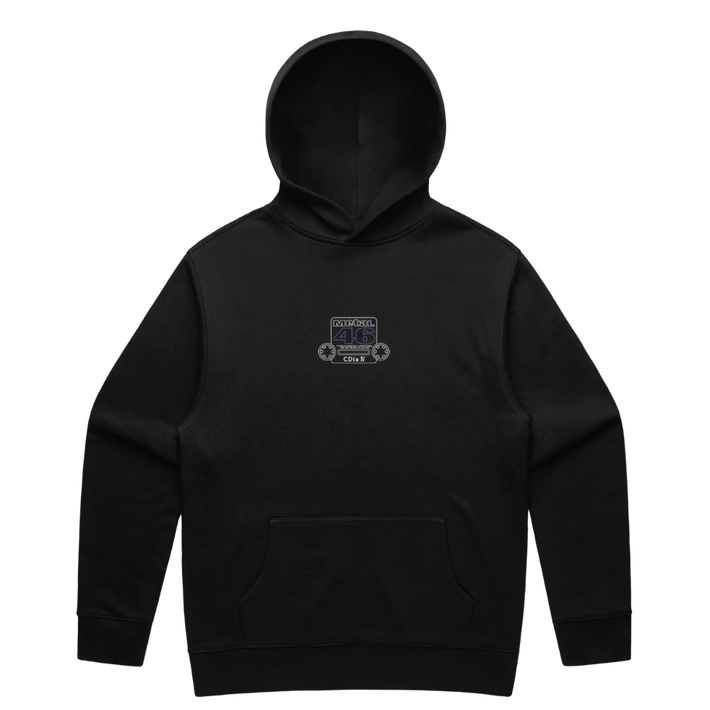 CDIXIV CASSETTE HOODIE BLACK (MEDIUM), , product-image