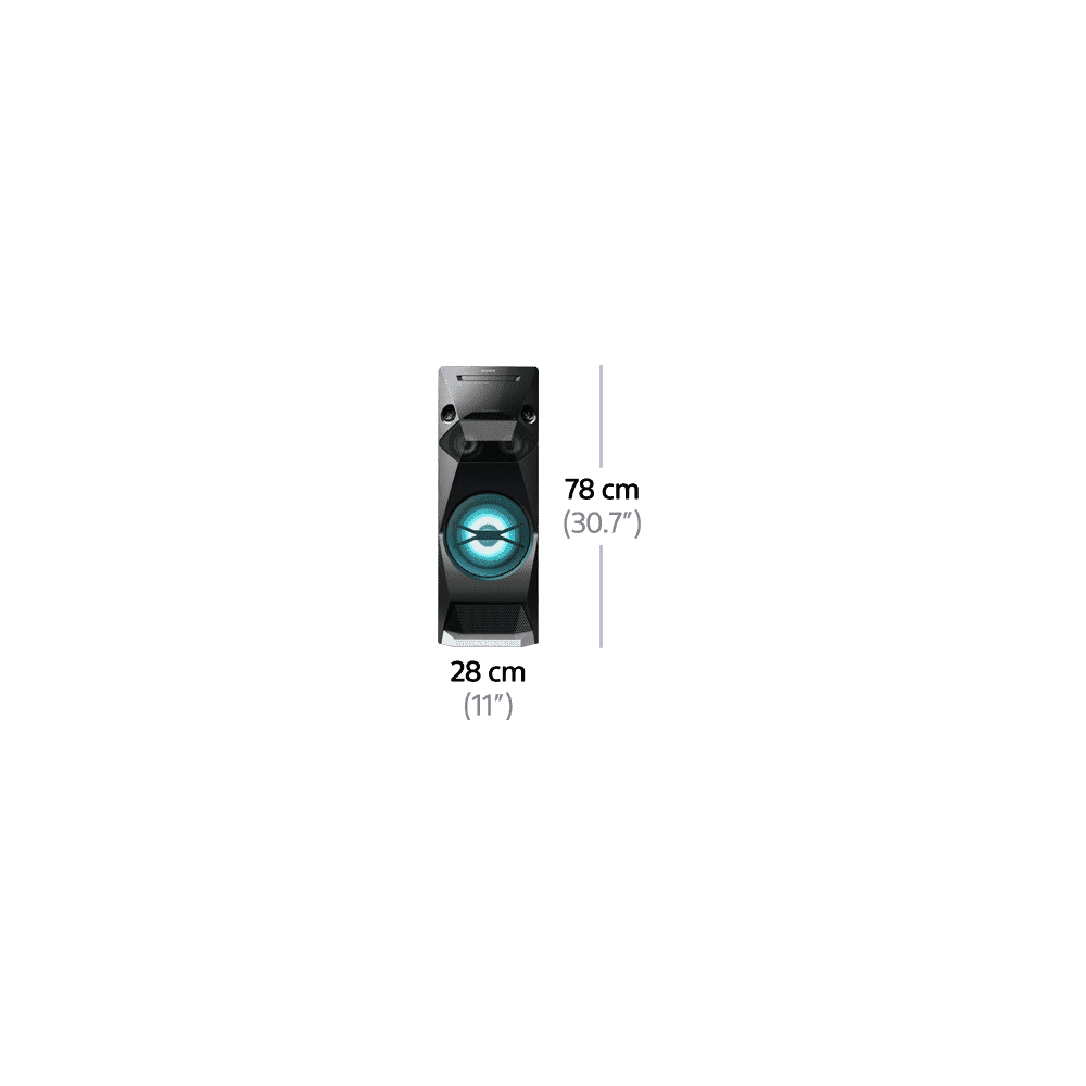 Floor Standing MUTEKI Mini Hi-Fi System with DVD Playback and Bluetooth, , product-image