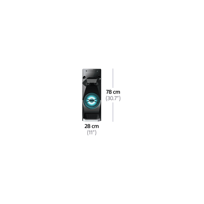 Floor Standing MUTEKI Mini Hi-Fi System with DVD Playback and Bluetooth, , product-image