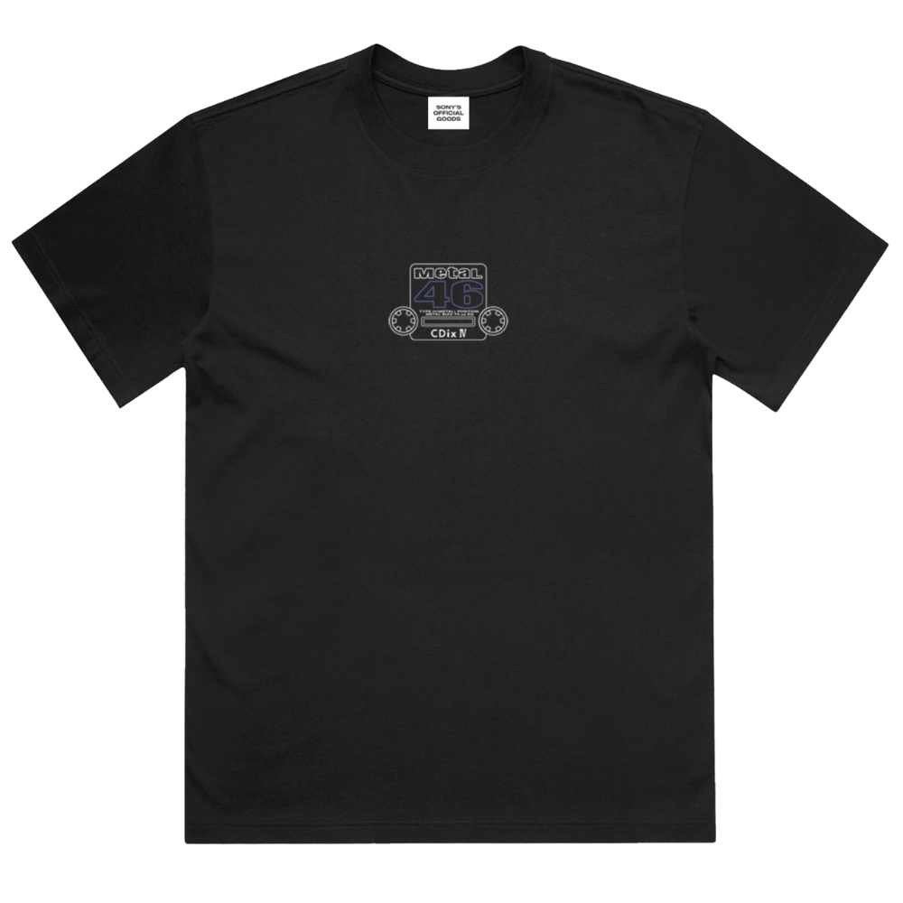 CDIXIV CASSETTE T-SHIRT BLACK (SMALL), , product-image