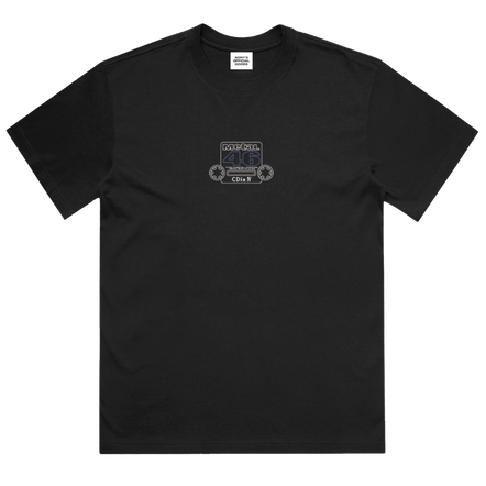 CDIXIV CASSETTE T-SHIRT BLACK (SMALL), , hi-res