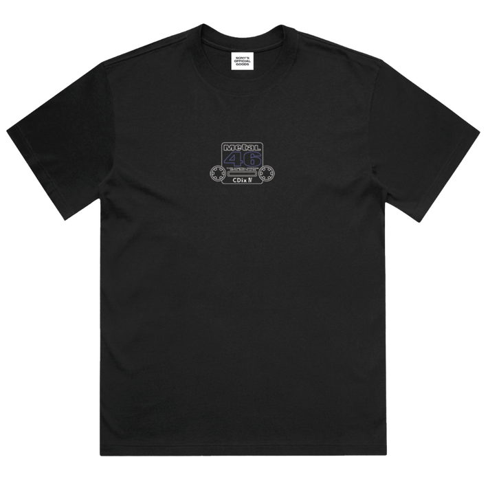 CDIXIV CASSETTE T-SHIRT BLACK (SMALL), , product-image