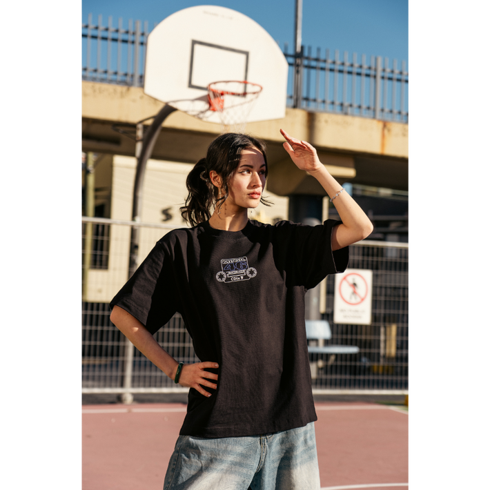 CDIXIV CASSETTE T-SHIRT BLACK (SMALL), , product-image