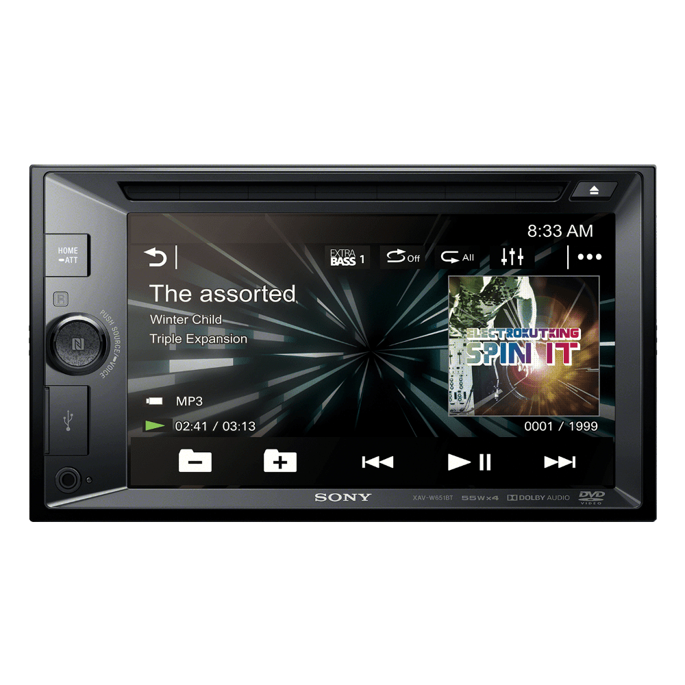 XAV-W651BT 15.7cm (6.2") LCD DVD Receiver, , product-image