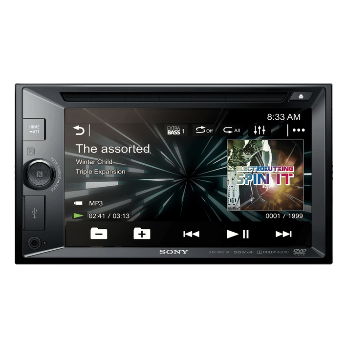 XAV-W651BT 15.7cm (6.2") LCD DVD Receiver, , product-image