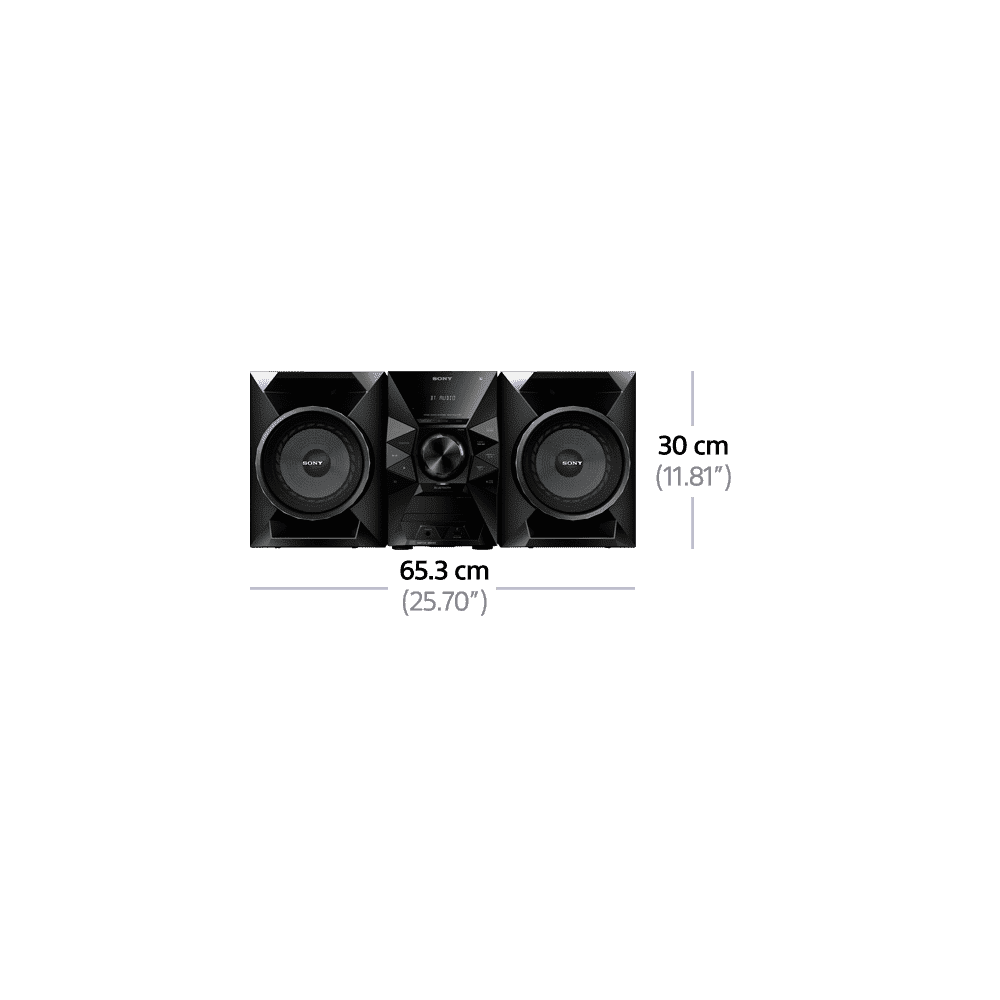 Mini Hi-Fi System with Bluetooth, , product-image