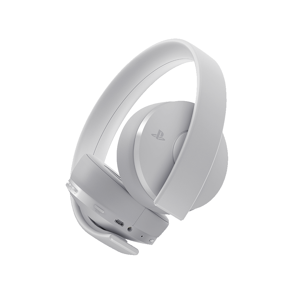 PlayStation4 Gold Wireless Stereo Headset (White), , product-image