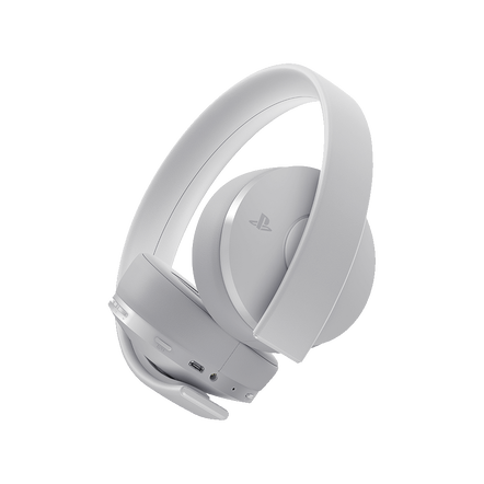 PlayStation4 Gold Wireless Stereo Headset (White), , hi-res