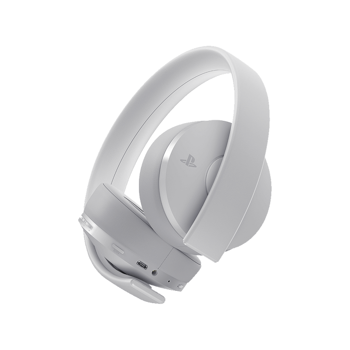PlayStation4 Gold Wireless Stereo Headset (White), , product-image