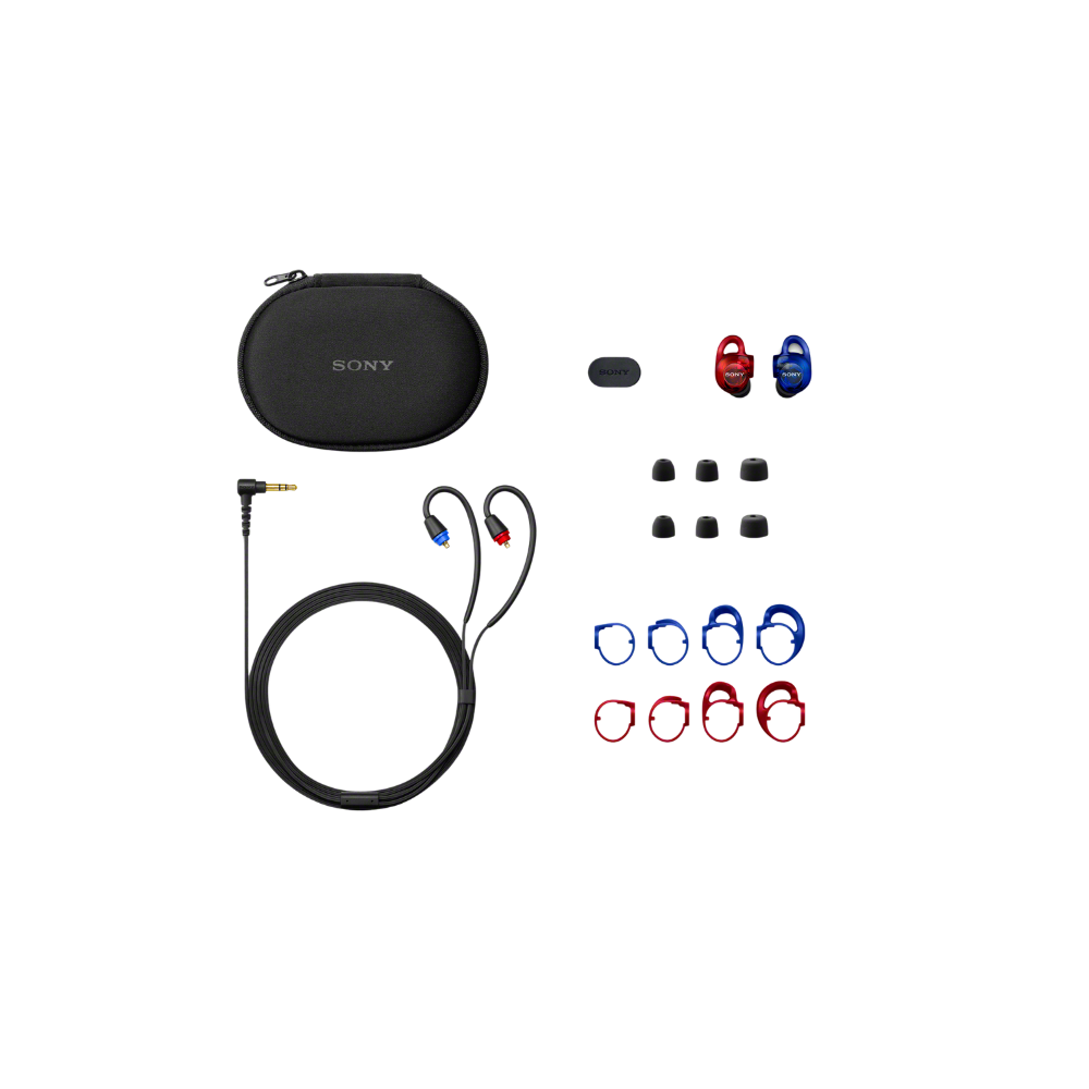 IER-M500 In-Ear Stage Monitor Earphones (Red&Blue), , product-image