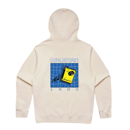 WM-F5 WALKMAN HOODIE ECRU (LARGE), , hi-res