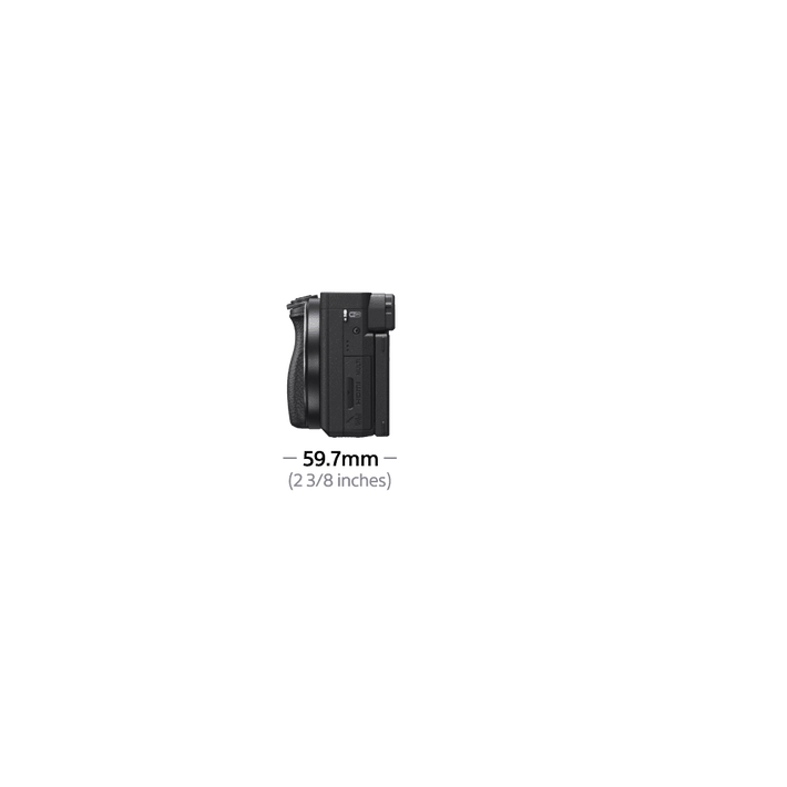 Alpha 6400 Premium Digital E-mount APS-C Camera Kit with 16-50mm Lens (Silver), , product-image