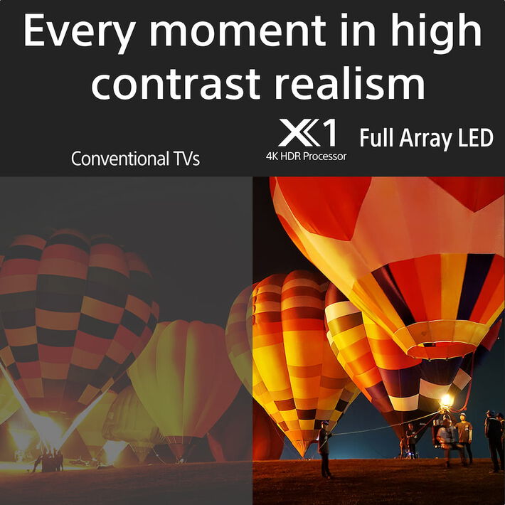 55" X85L | Full Array LED | 4K Ultra HD | High Dynamic Range (HDR) | Smart TV (Google TV), , product-image