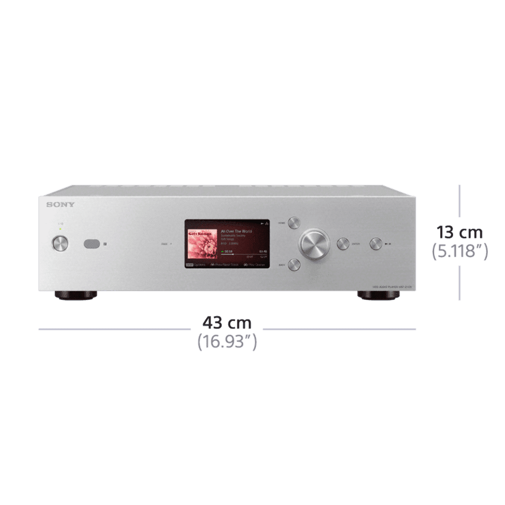 High-Resolution Audio 1TB HDD Player (Silver), , product-image