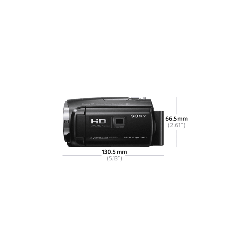 HD 32GB Flash Memory Handycam with Built-in Projector, , product-image