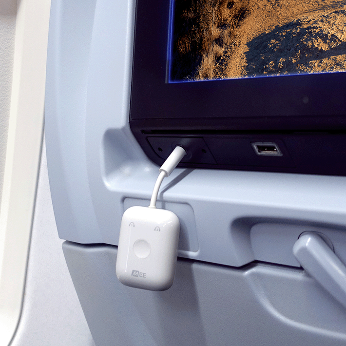 Connect Air Inflight Wireless Audio Adapter (White), , product-image