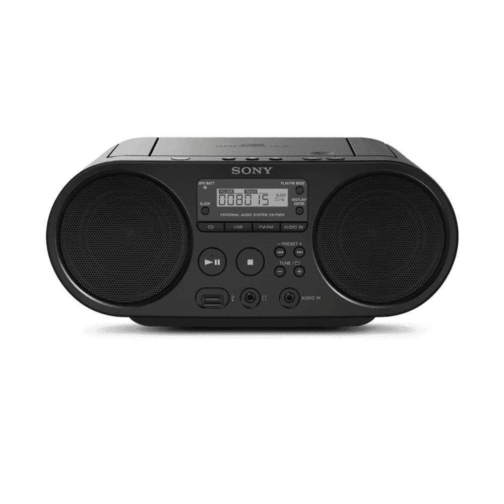ZS-PS50 - CD Boombox with AM/FM Radio Tuner and USB Playback, , product-image