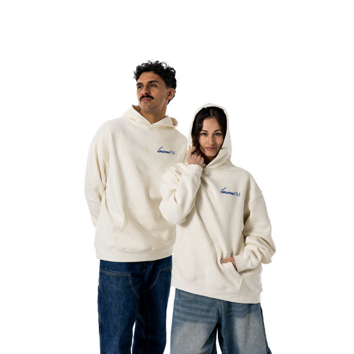 WM-F5 WALKMAN HOODIE ECRU (LARGE), , product-image