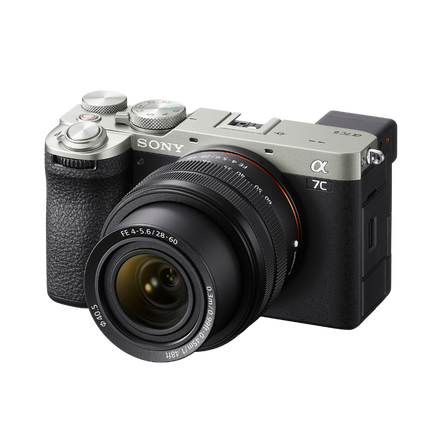 Alpha 7C II silver w/ FE 28-60mm F4-5.6 lens (SEL2860), , hi-res