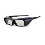 Active Shutter 3D Glasses for BRAVIA Full HD 3D TV (Black), , hi-res