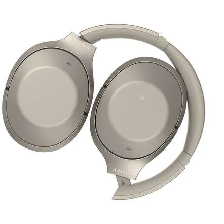 1000X Noise Cancelling Bluetooth Headphones (Cream)