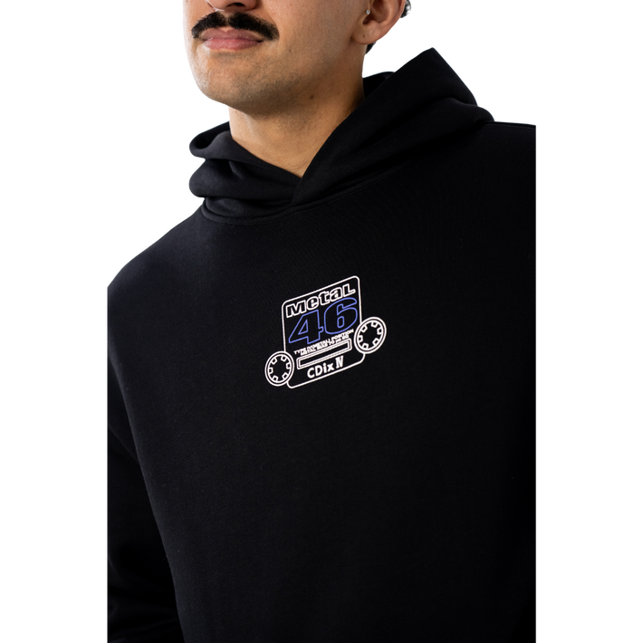 CDIXIV CASSETTE HOODIE BLACK (MEDIUM), , product-image