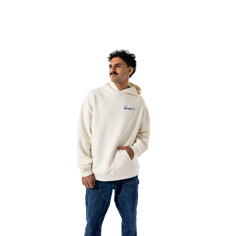 WM-F5 WALKMAN HOODIE ECRU (LARGE), , product-image