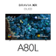 55" A80L | BRAVIA XR | OLED | 4K Ultra HD | High Dynamic Range (HDR) | Smart TV (Google TV)