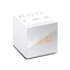 Single Alarm Clock Radio (White)