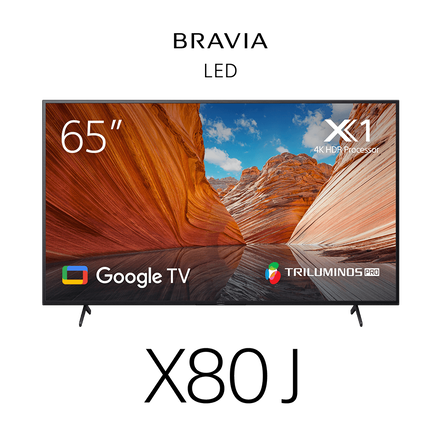 65" X80J | 4K Ultra HD | High Dynamic Range (HDR) | Smart TV (Google TV), , hi-res