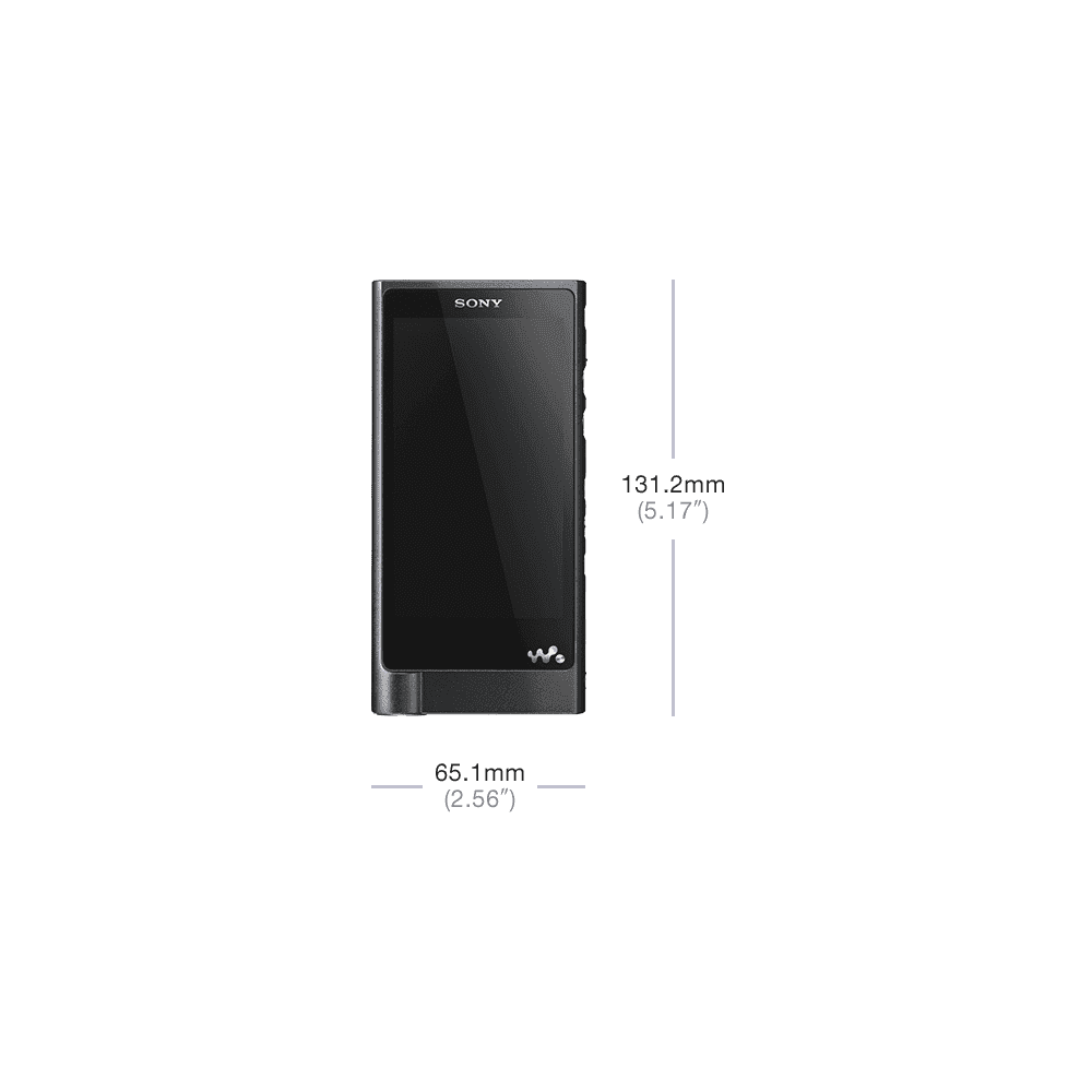 X Series High-Resolution Audio Player 128GB Walkman (Black), , product-image