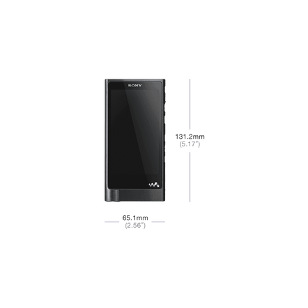 X Series High-Resolution Audio Player 128GB Walkman (Black), , hi-res