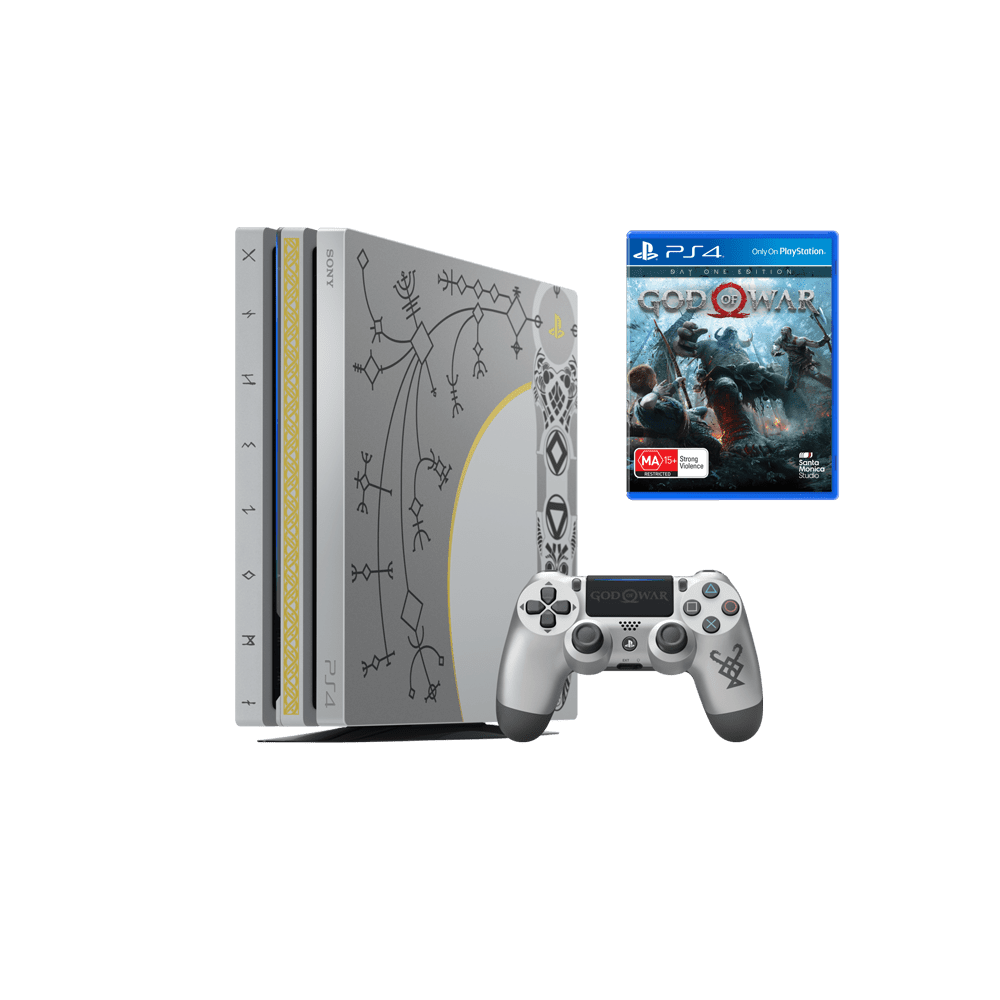 PlayStation4 Pro 1TB God of War Limited Edition Console (Leviathan Grey)